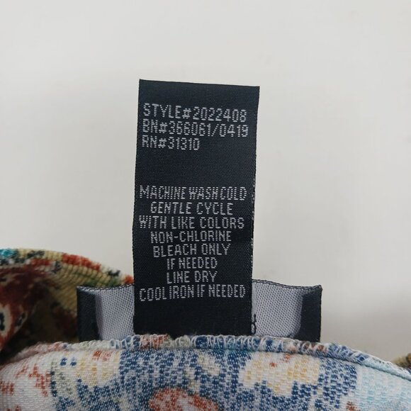 Amy Byer Corduroy Mini Skirt Large Multicolor Patchwork Y2K Retro NWT - Picture 9 of 10